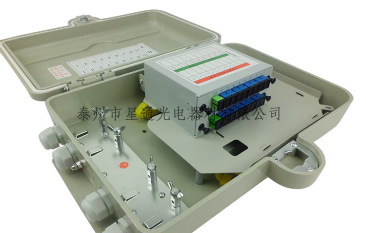 16芯SMC光纤分纤箱